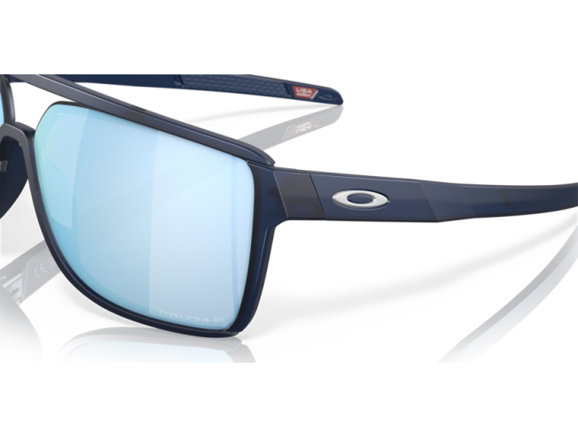 Päikeseprillid OAKLEY Castel Matte Transparent Blue Prizm Deep Water Polarized