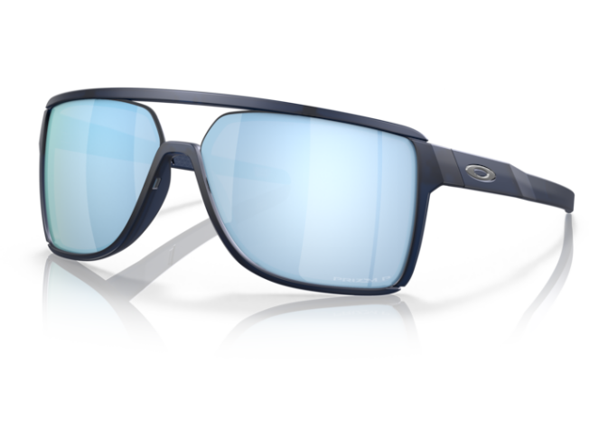 Päikeseprillid OAKLEY Castel Matte Transparent Blue Prizm Deep Water Polarized
