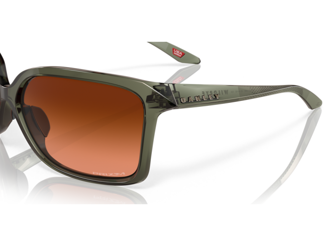Päikeseprillid OAKLEY Wildrye Olive Ink Prizm Brown Gradient