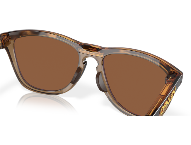 Päikeseprillid OAKLEY Frogskins Range Brown Tortoise/Brown Smoke Prizm Tungsten Polarized