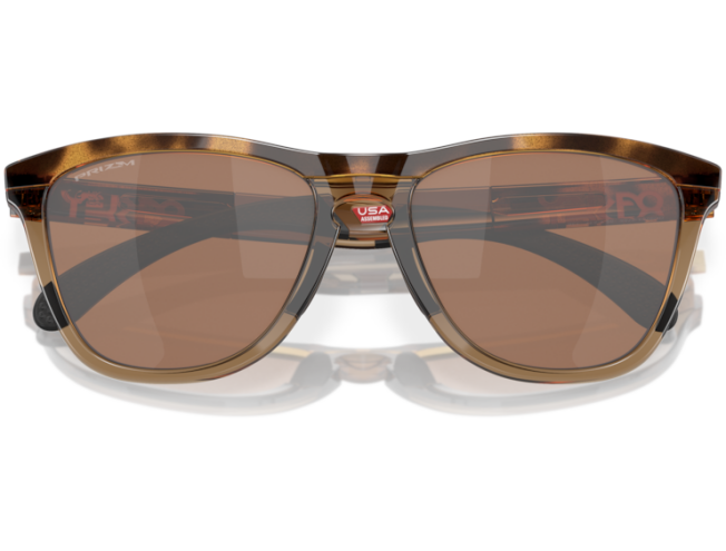 Päikeseprillid OAKLEY Frogskins Range Brown Tortoise/Brown Smoke Prizm Tungsten Polarized