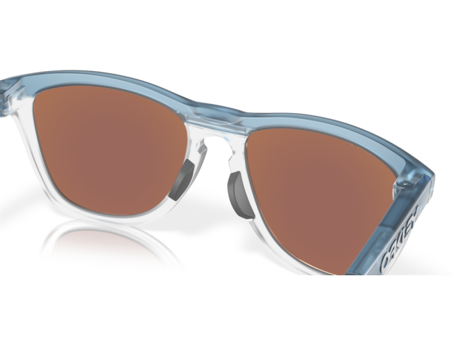 Päikeseprillid OAKLEY Frogskins Range Transparent Stonewash Prizm Deep Water Polarized
