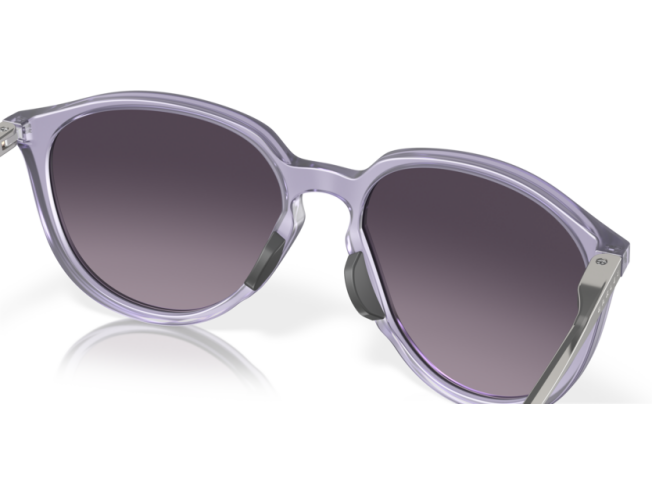 Päikeseprillid OAKLEY Sielo Matte Transparent Lilac Prizm Grey Gradient