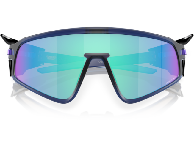 Päikeseprillid OAKLEY Latch Panel Matte Transparent Navy Prizm Sapphire