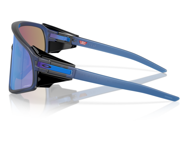 Päikeseprillid OAKLEY Latch Panel Matte Transparent Navy Prizm Sapphire