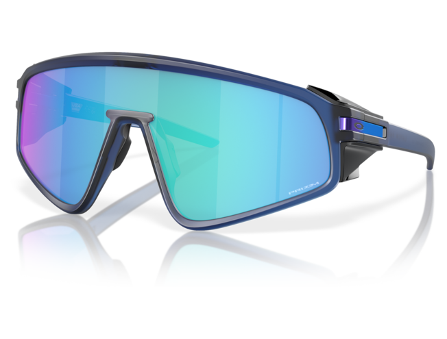 Päikeseprillid OAKLEY Latch Panel Matte Transparent Navy Prizm Sapphire