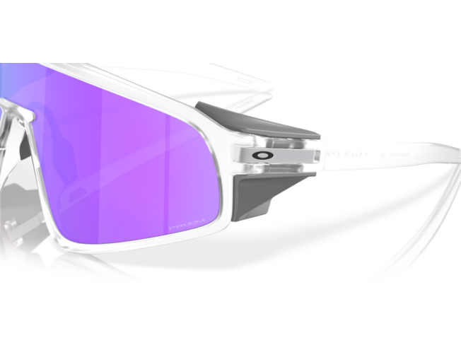 Päikeseprillid OAKLEY Latch Panel Matte Clear Prizm Violet