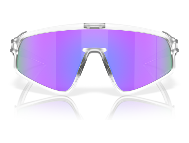 Päikeseprillid OAKLEY Latch Panel Matte Clear Prizm Violet