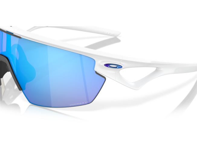 Päikeseprillid OAKLEY Sphaera Matte White Prizm Sapphire Polarized