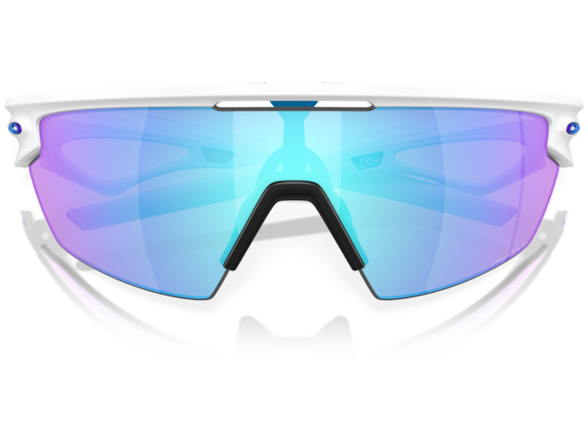 Päikeseprillid OAKLEY Sphaera Matte White Prizm Sapphire Polarized