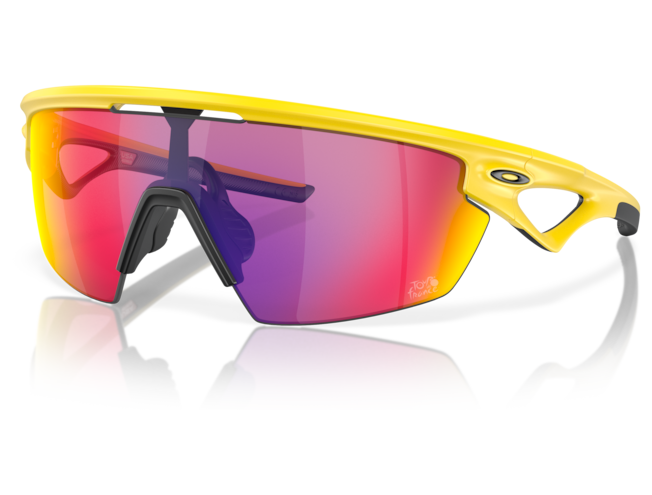 Päikeseprillid OAKLEY Sphaera TDF Matte Yellow Prizm Road