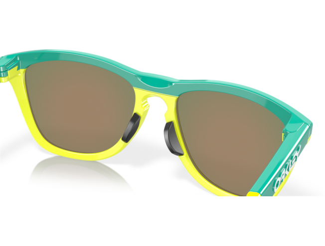 Päikeseprillid OAKLEY Frogskins Hybrid Celeste/Tennis Ball Yellow Prizm Ruby