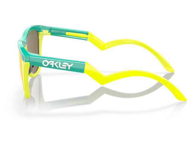 Päikeseprillid OAKLEY Frogskins Hybrid Celeste/Tennis Ball Yellow Prizm Ruby