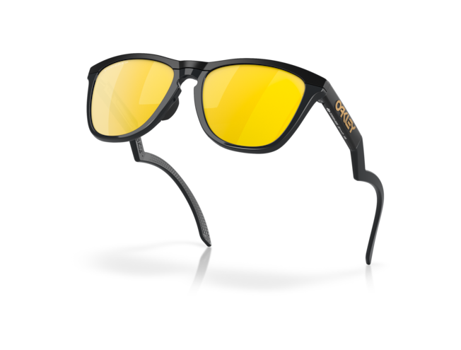 Päikeseprillid OAKLEY Frogskins Hybrid Matte Black Prizm 24k Polarized