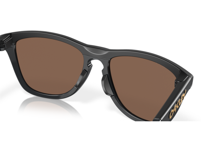 Päikeseprillid OAKLEY Frogskins Hybrid Matte Black Prizm 24k Polarized