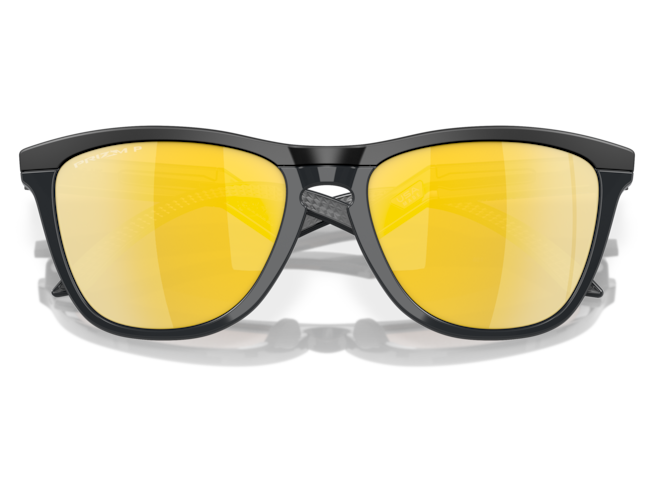 Päikeseprillid OAKLEY Frogskins Hybrid Matte Black Prizm 24k Polarized