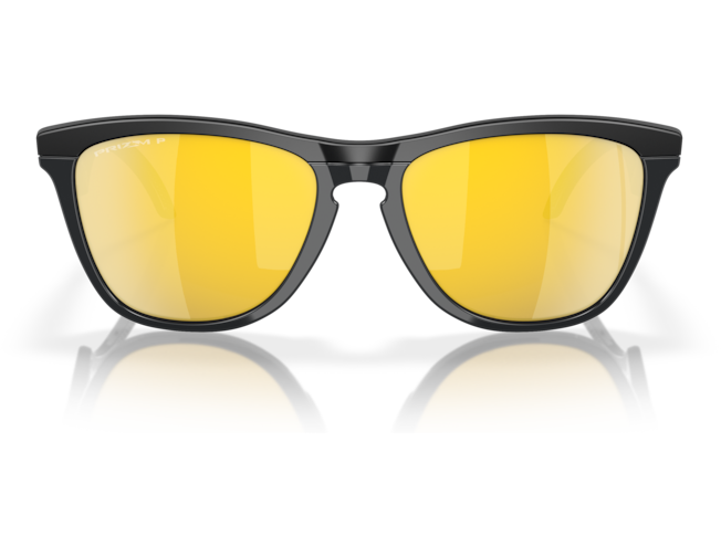 Päikeseprillid OAKLEY Frogskins Hybrid Matte Black Prizm 24k Polarized