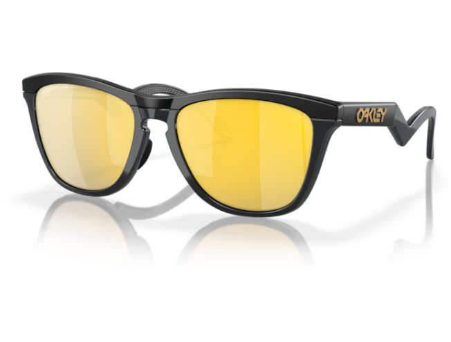 Päikeseprillid OAKLEY Frogskins Hybrid Matte Black Prizm 24k Polarized