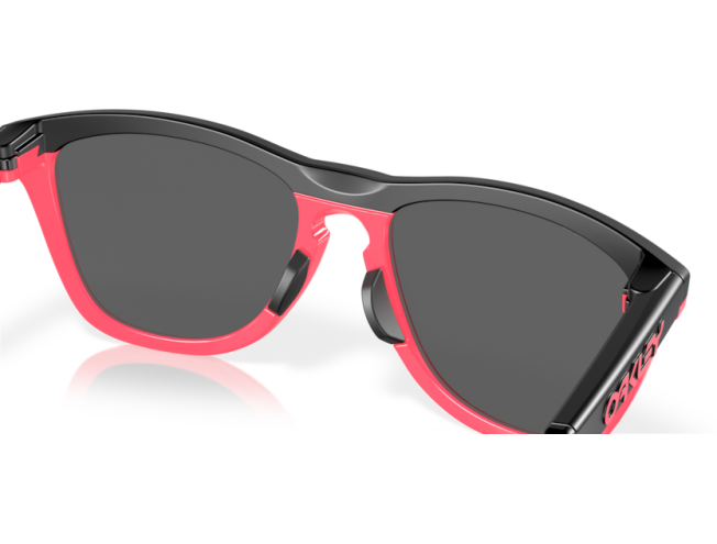 Päikeseprillid OAKLEY Frogskins Hybrid Matte Black/Neon Pink Prizm Black