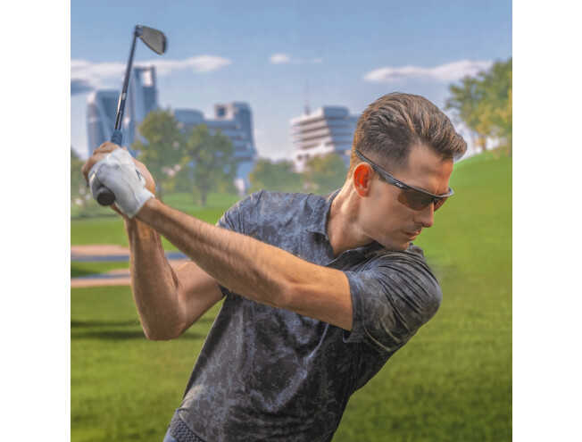 Päikeseprillid OAKLEY BiSphaera Matte Carbon Prizm Dark Golf