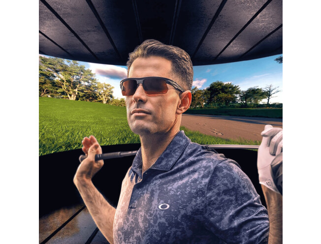 Päikeseprillid OAKLEY BiSphaera Matte Carbon Prizm Dark Golf