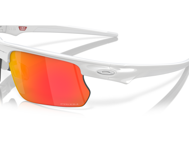 Päikeseprillid OAKLEY BiSphaera Polished White Prizm Ruby