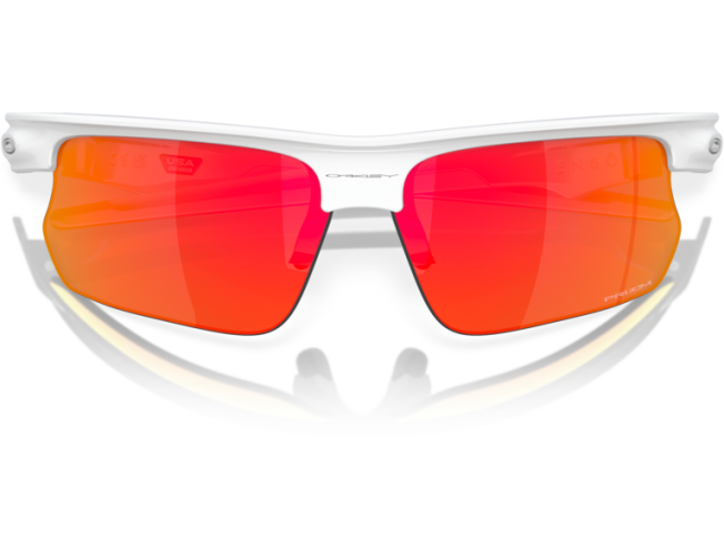 Päikeseprillid OAKLEY BiSphaera Polished White Prizm Ruby