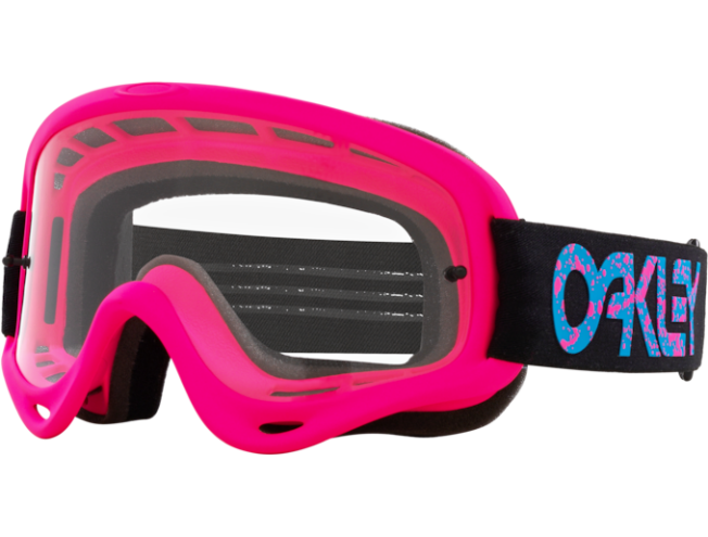 Krossiprillid OAKLEY O-Frame MX Pink Splatter Clear
