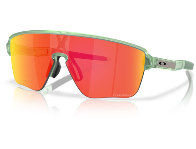 Päikeseprillid OAKLEY Corridor SQ Matte Transparent Jade Prizm Ruby