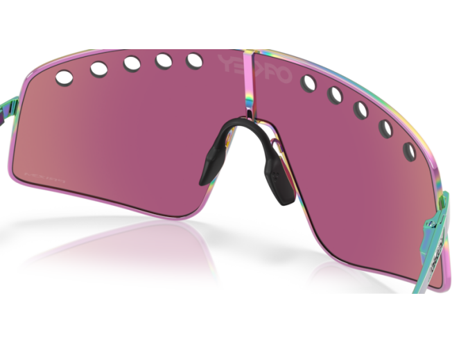Päikeseprillid OAKLEY SUTRO TI Sweep Polished Oil Slick Prizm Road Jade