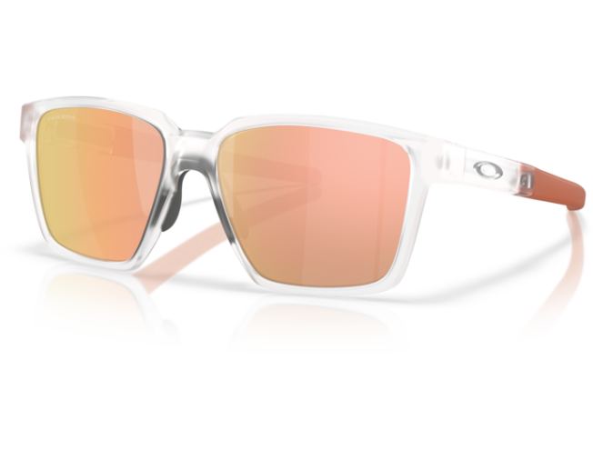 Päikeseprillid OAKLEY Actuator SQ Matte Clear Prizm Rose Gold Polarized