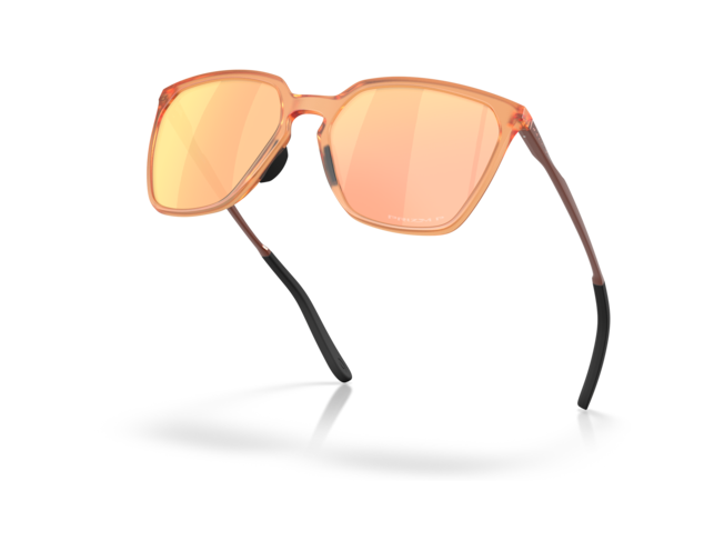 Päikeseprillid OAKLEY Sielo SQ Matte Transparent Ginger Prizm Rose Gold Polarized
