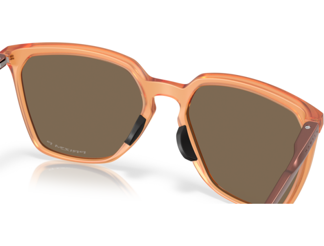 Päikeseprillid OAKLEY Sielo SQ Matte Transparent Ginger Prizm Rose Gold Polarized