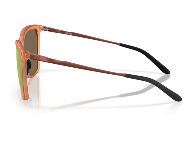 Päikeseprillid OAKLEY Sielo SQ Matte Transparent Ginger Prizm Rose Gold Polarized