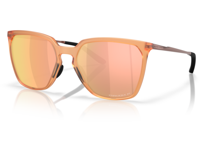 Päikeseprillid OAKLEY Sielo SQ Matte Transparent Ginger Prizm Rose Gold Polarized
