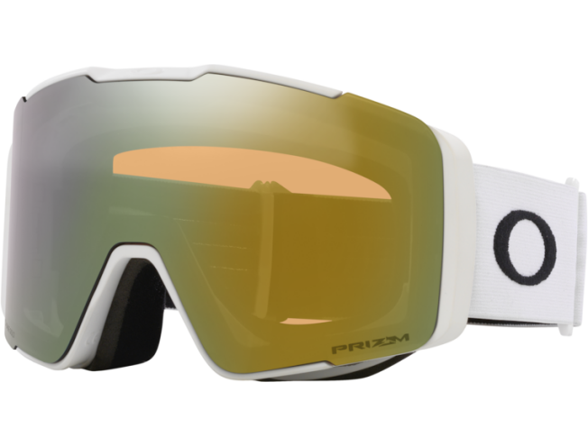 M&auml;eprillid OAKLEY Line Miner Pro L Matte White Prizm Sage Gold Iridium + Prizm Iced