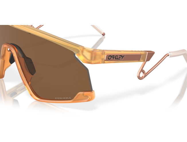Päikeseprillid OAKLEY BXTR Metal Matte Transparent Light Curry Prizm Bronze