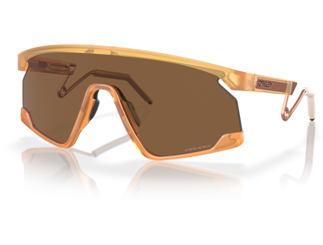 Päikeseprillid OAKLEY BXTR Metal Matte Transparent Light Curry Prizm Bronze