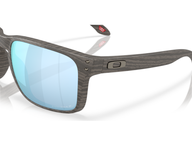 Päikeseprillid OAKLEY Holbrook XXL Woodgrain Prizm Deep Water Polarized