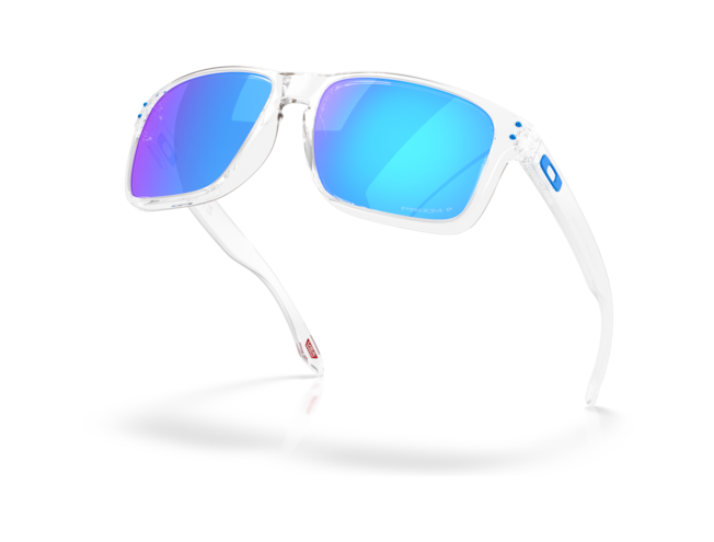Päikeseprillid OAKLEY Holbrook XXL Polished Clear Prizm Sapphire Polarized