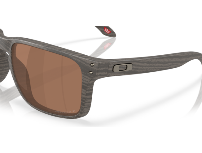 Päikeseprillid OAKLEY Holbrook XXL Woodgrain Prizm Tungsten Polarized
