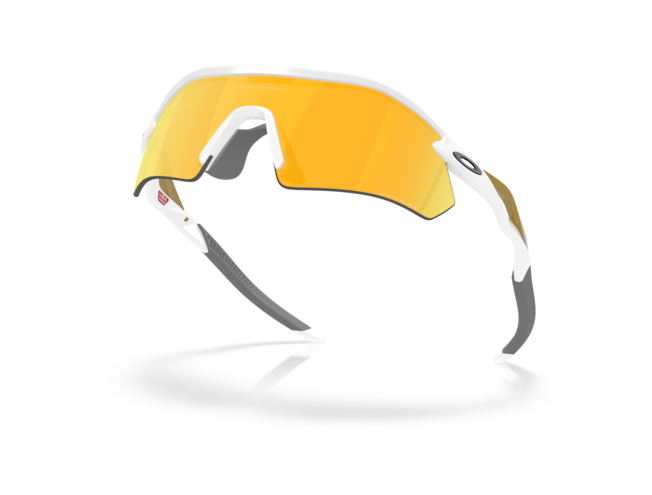 Päikeseprillid OAKLEY Radar Plate Polished White Prizm 24k Polarized