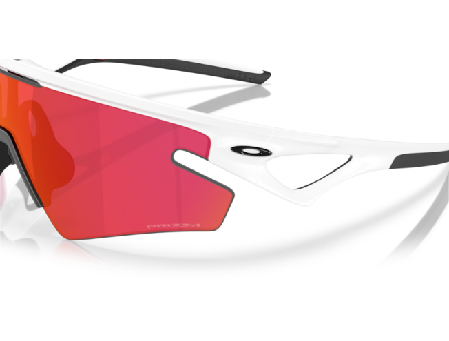 Päikeseprillid OAKLEY Sphaera Slash Matte White Prizm Field