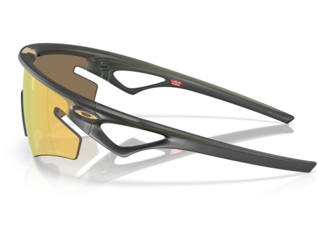Päikeseprillid OAKLEY Sphaera Slash Matte Olive Ink Prizm 24k Polarized