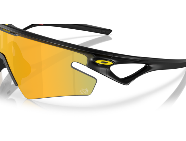 Päikeseprillid OAKLEY Sphaera Slash TDF Matte Black Ink Prizm 24k Polarized