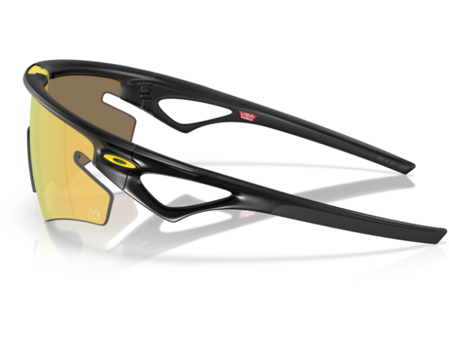 Päikeseprillid OAKLEY Sphaera Slash TDF Matte Black Ink Prizm 24k Polarized