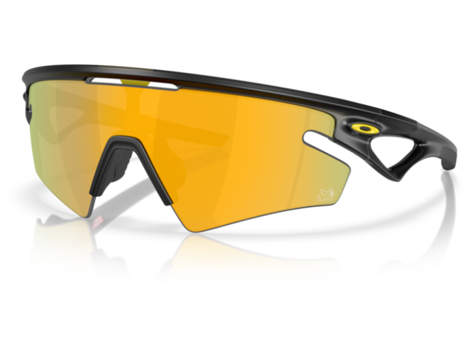 Päikeseprillid OAKLEY Sphaera Slash TDF Matte Black Ink Prizm 24k Polarized