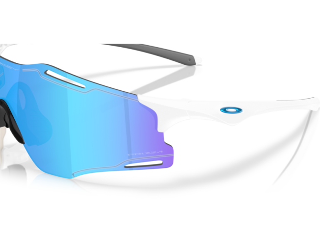 Päikeseprillid OAKLEY Cybr Zero Polished White Prizm Sapphire