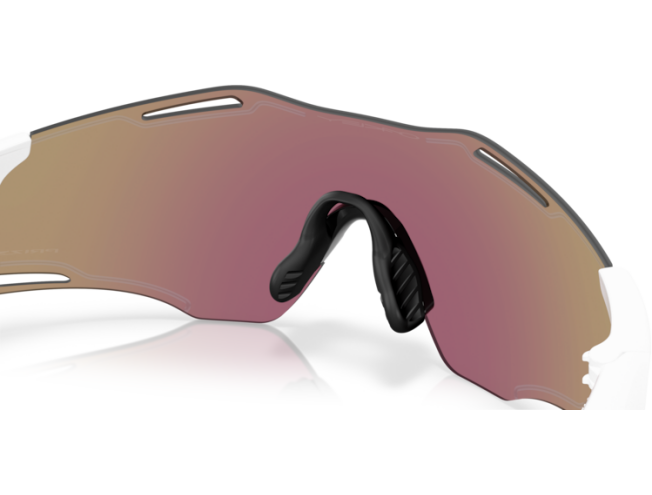 Päikeseprillid OAKLEY Cybr Zero Polished White Prizm Sapphire