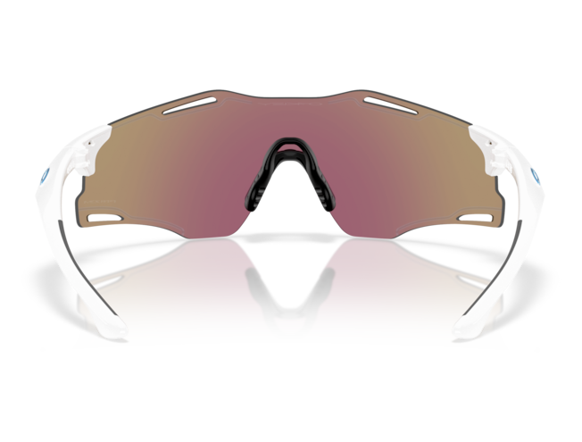 Päikeseprillid OAKLEY Cybr Zero Polished White Prizm Sapphire